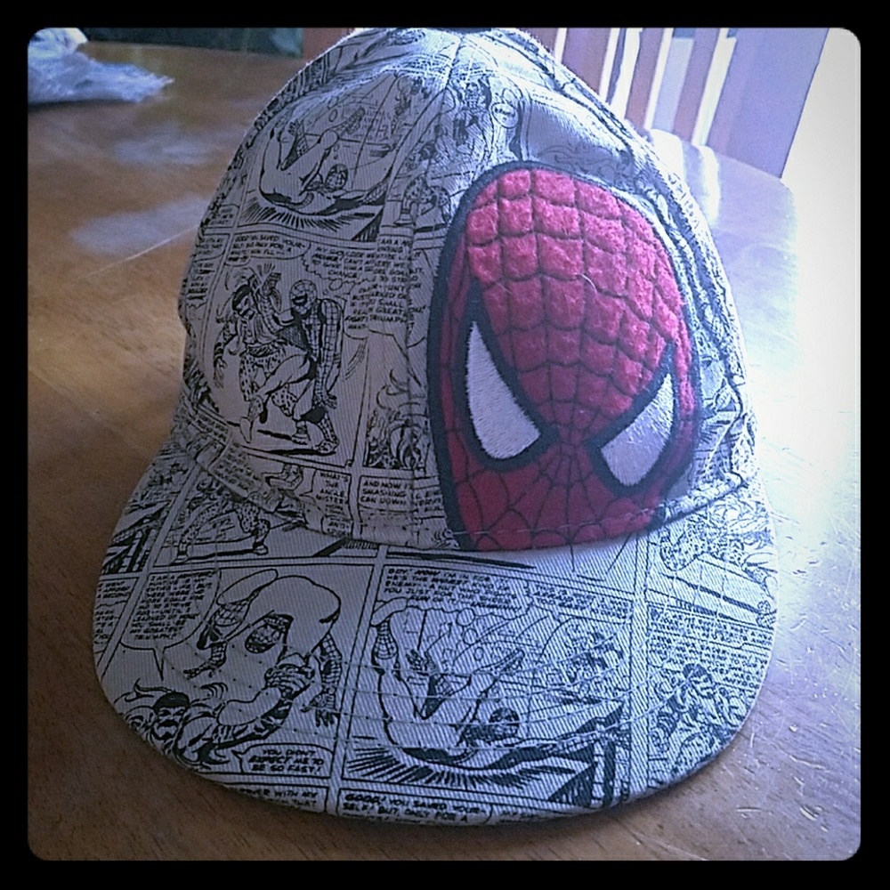 Boys spider man hat